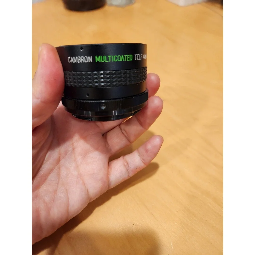 Cambron Multicoated 2X Tele Converter Lens‎ Made in Japan w/ Case